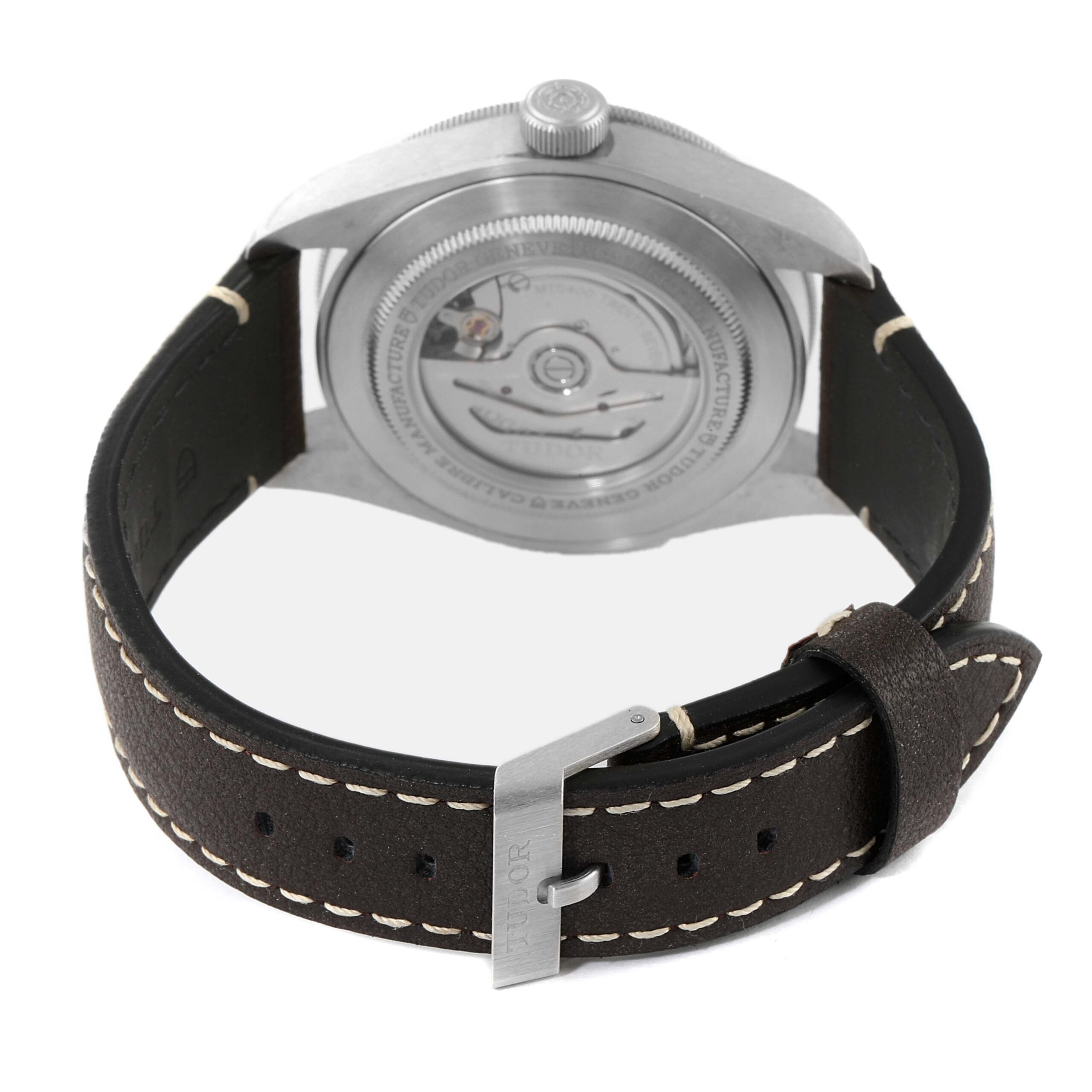 Tudor Black Bay Fifty Eight 925 Silver Mens Watch 79010 Unworn