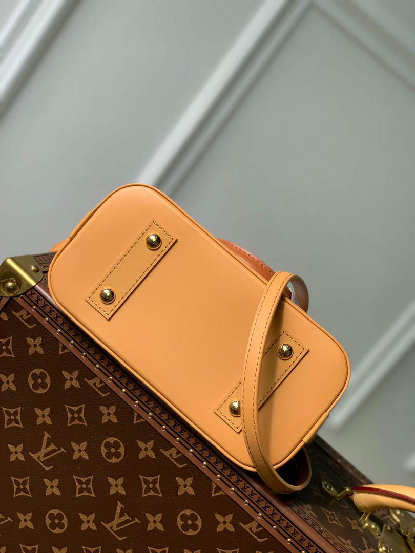 LV M40862 Louis Vuitton Alma BB Handbag Brown