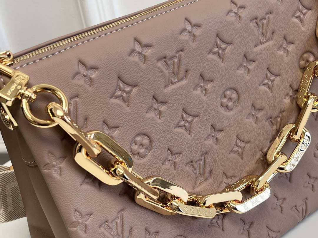 Louis Vuitton LV M21276 Coussin MM Bag Taupe