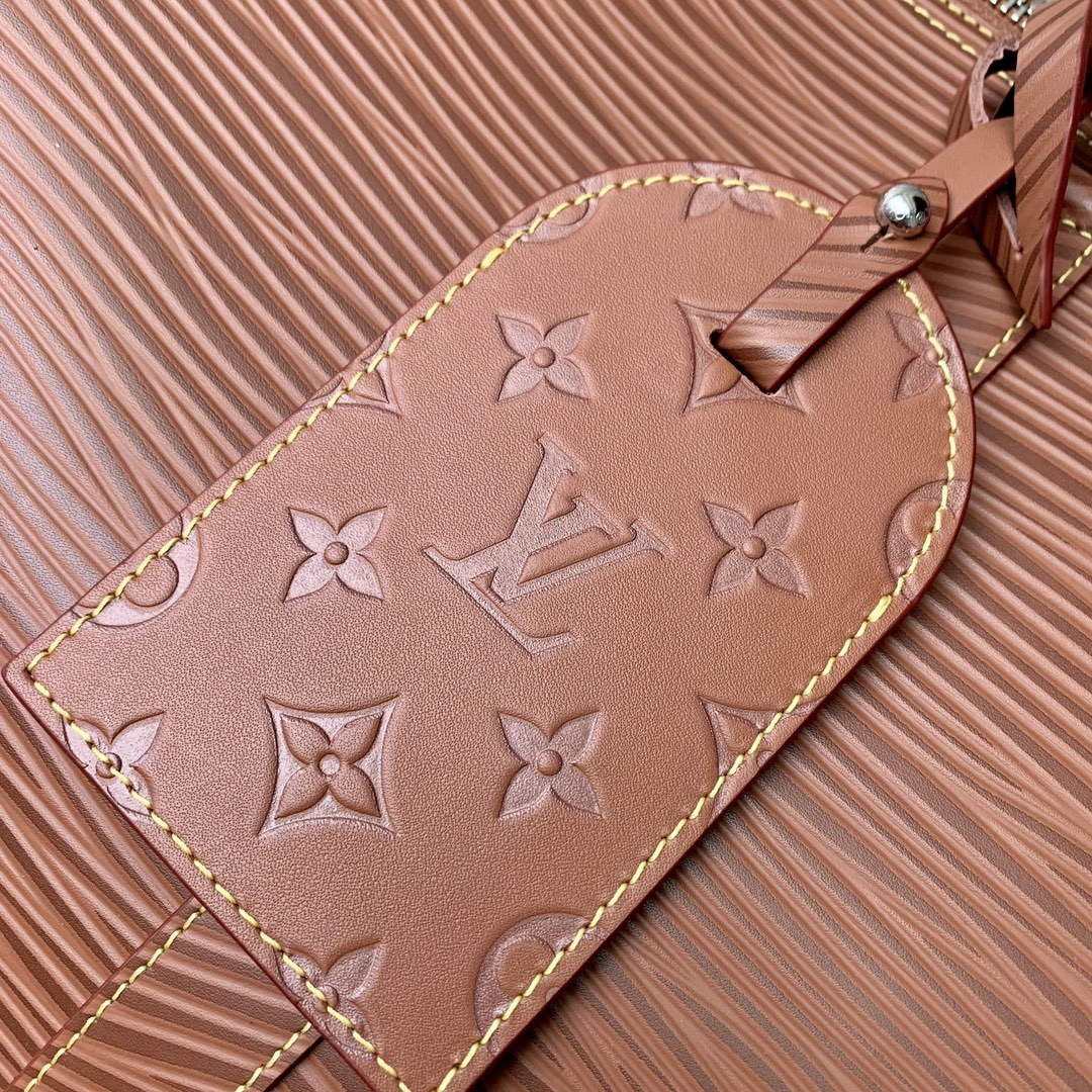 LV M23721 Louis Vuitton Keepall Bandouli��re 50 Bag Brown
