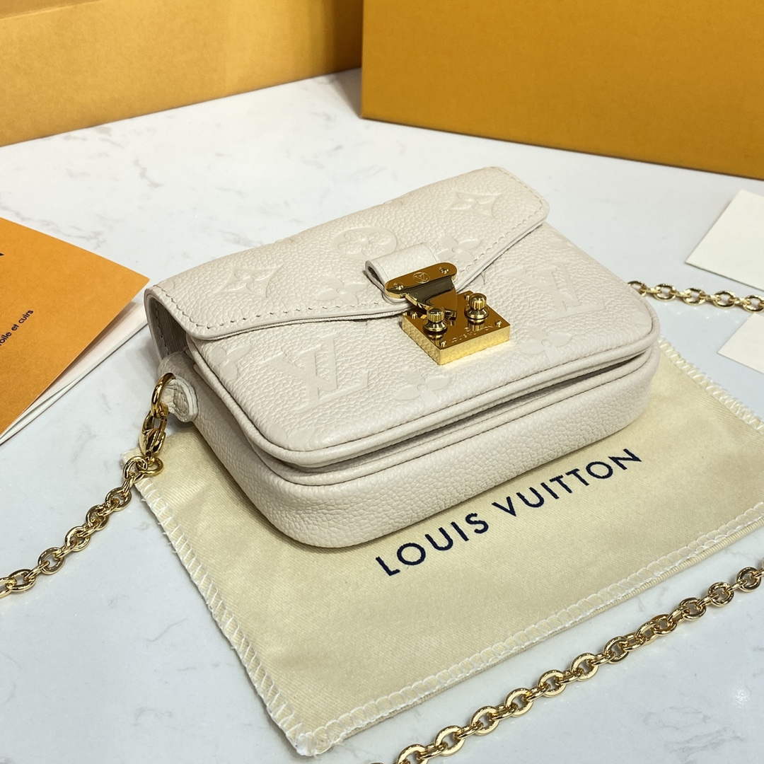 LV M81390 Louis Vuitton Micro M��tis Bag Beige