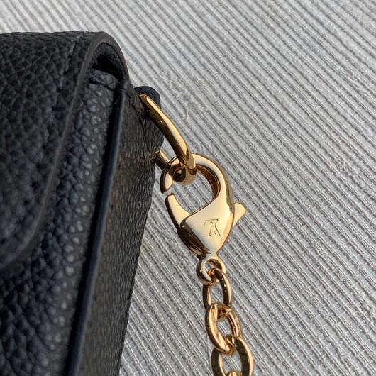 LV M80482 Louis Vuitton M69977 F��licie Pochette Leather Black