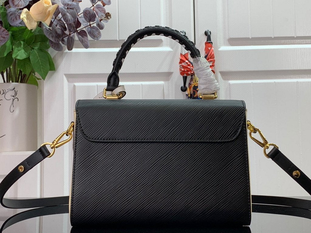 Louis Vuitton M56780 LV Crafty Twist MM Bag M56779 Epi Black