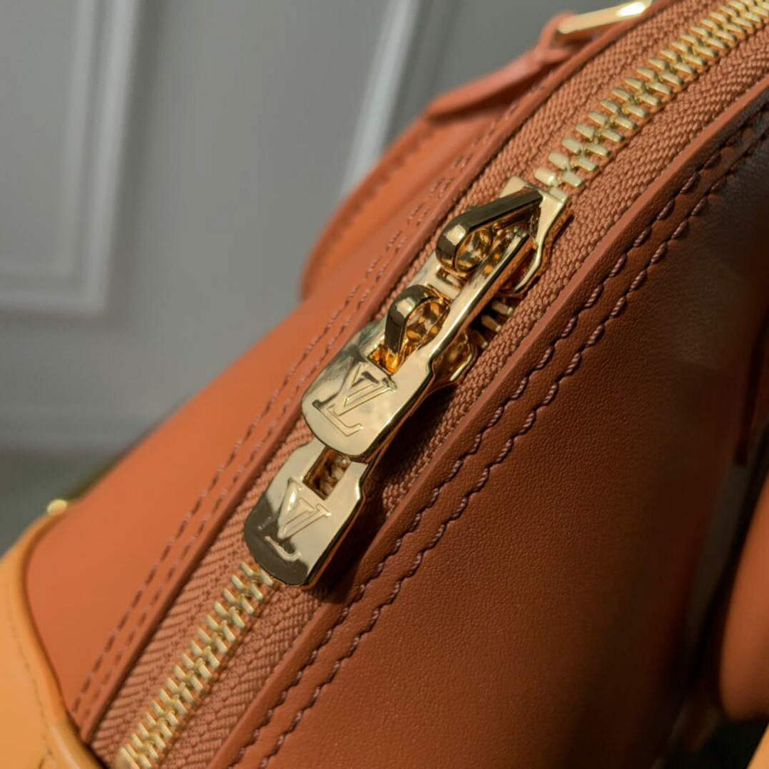 LV M40862 Louis Vuitton Alma BB Handbag Brown