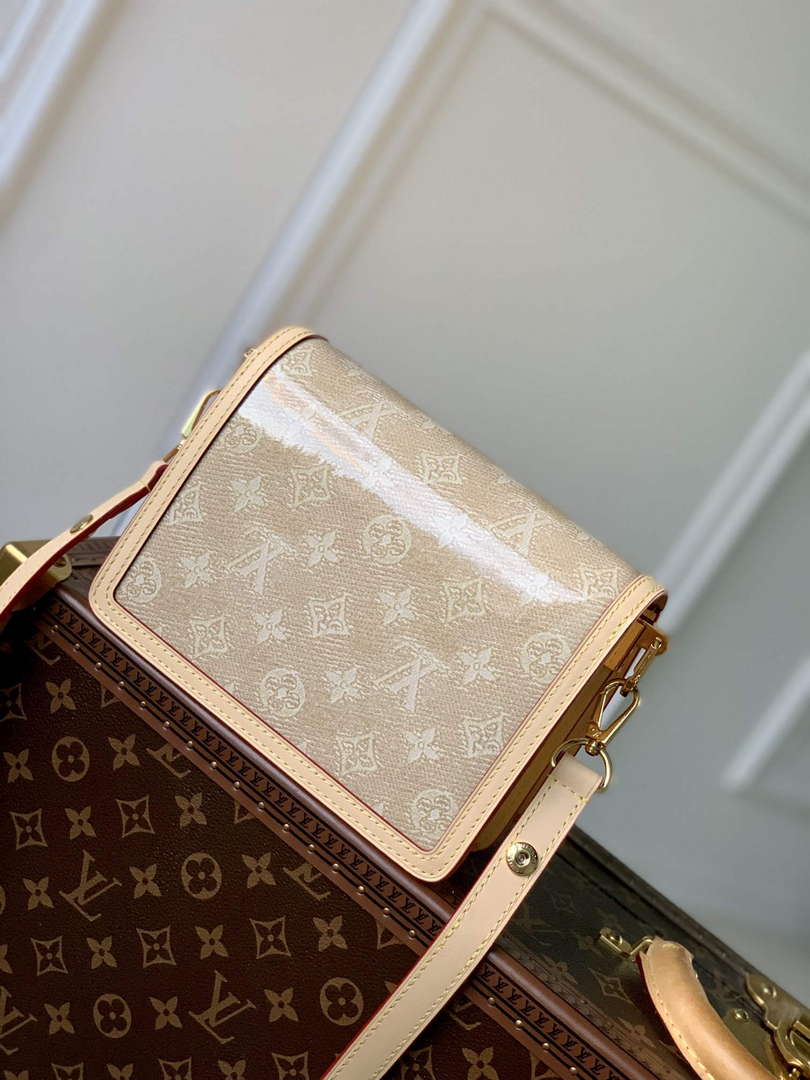 LV M22826 Louis Vuitton Mini Dauphine Handbag Beige
