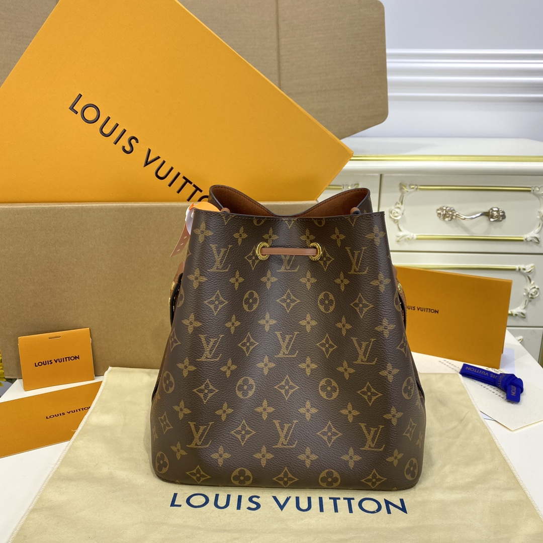 LV M44887 Louis Vuitton MM NONO Bag Monogram Caramel Brown