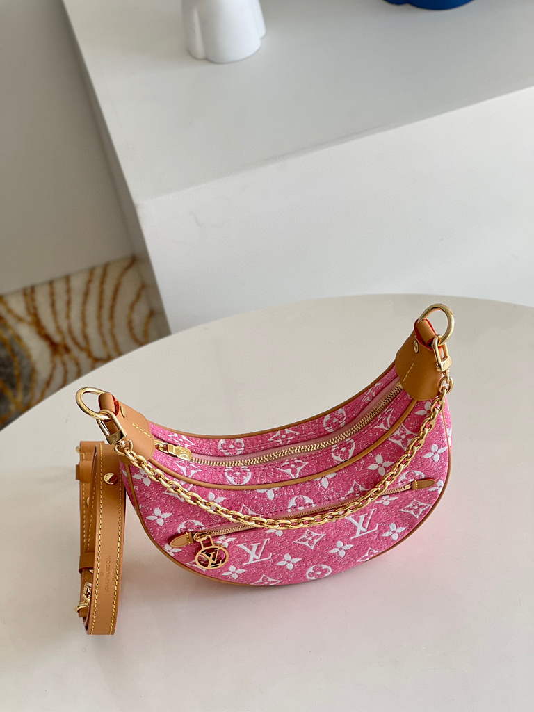 LV M81166 Louis Vuitton Loop Bag Pink