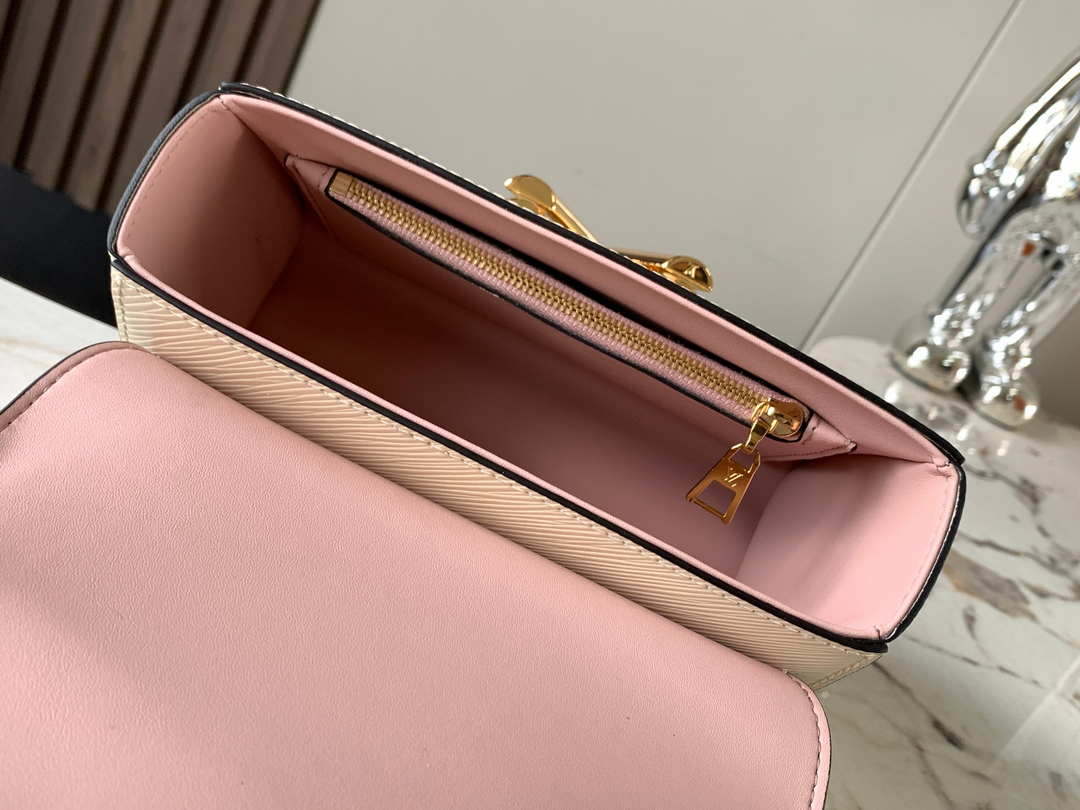 Louis Vuitton LV M20840 Twist PM Bag Epi Beige