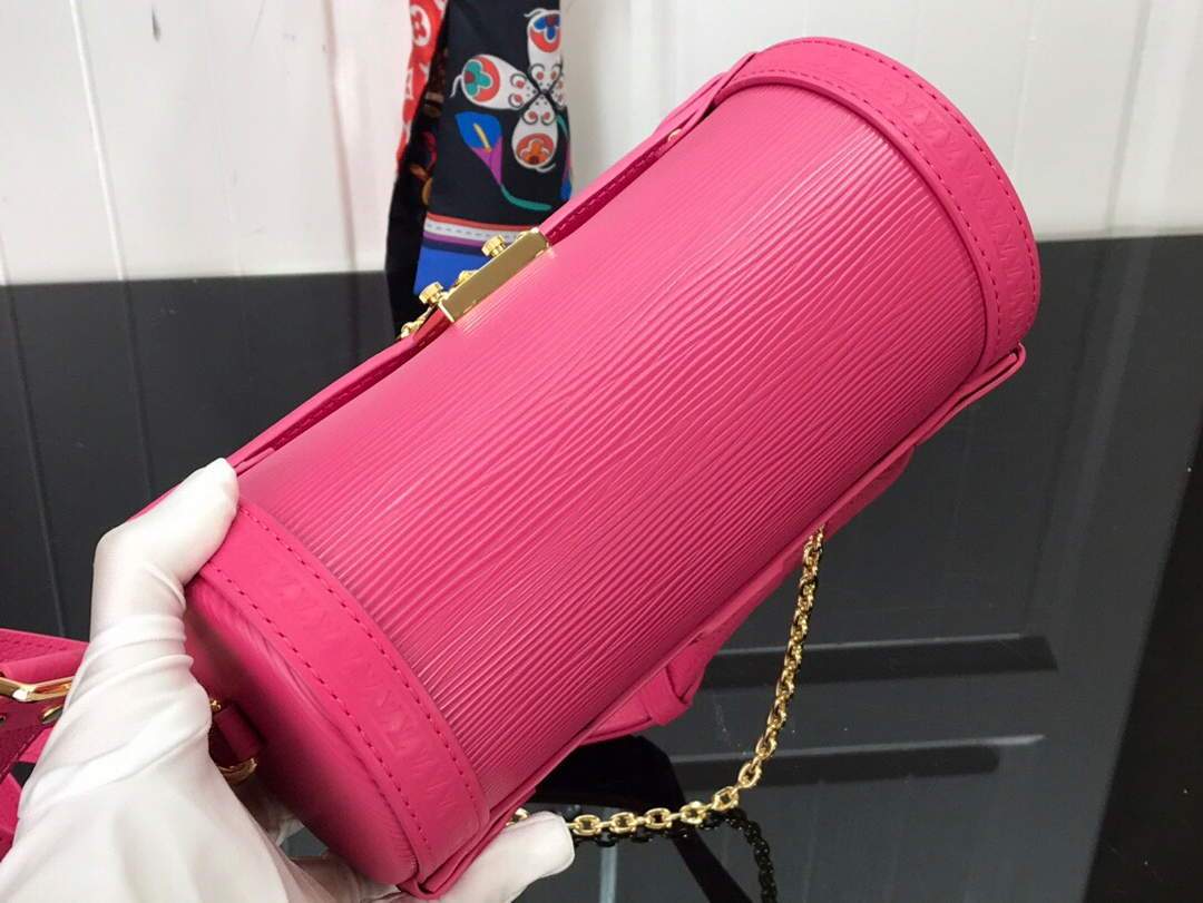 LV M58649 Louis Vuitton Papillon Trunk Epi Leather Bag M58647 M58655 Pink