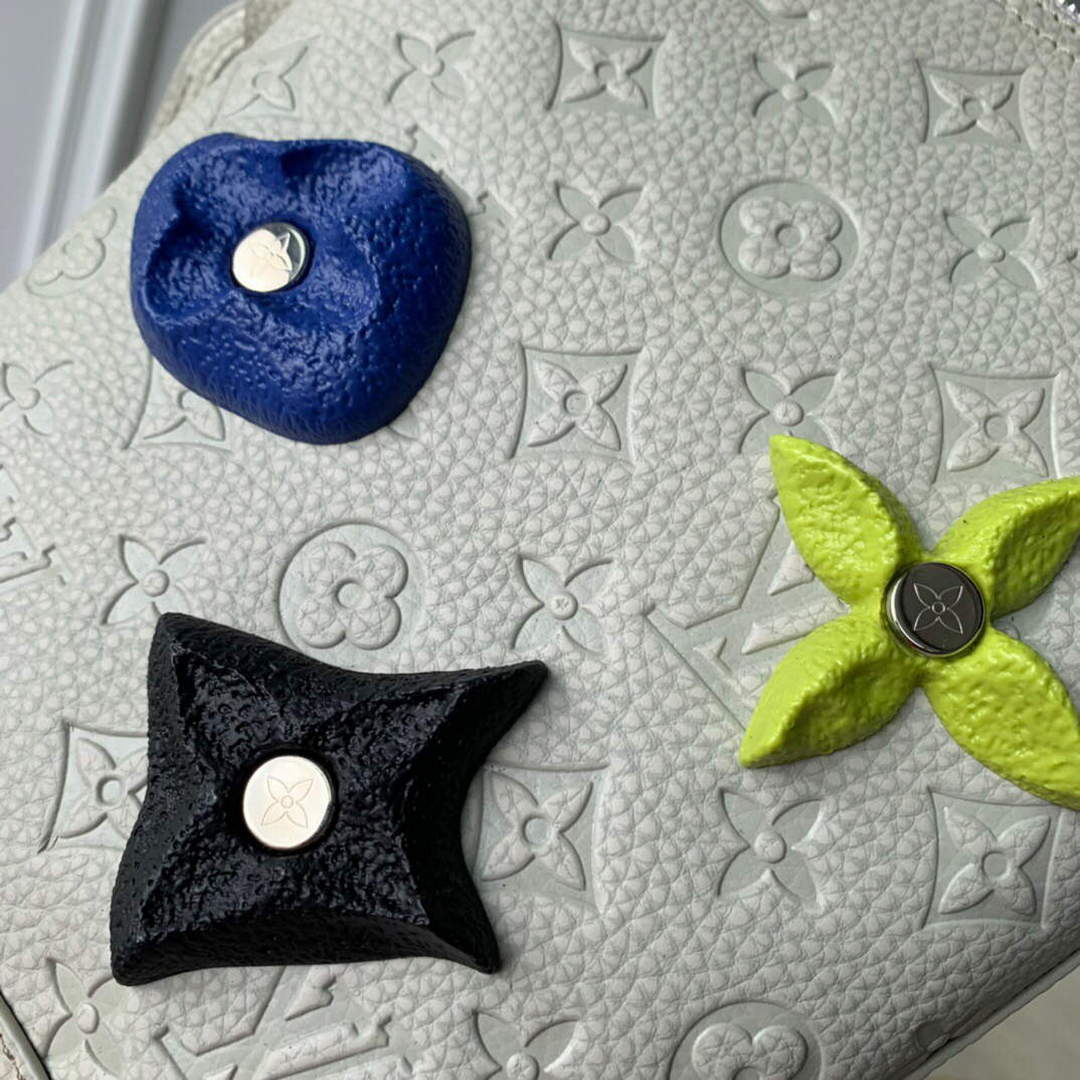 LV M20875 Louis Vuitton Hobo Cruiser PM Bag White