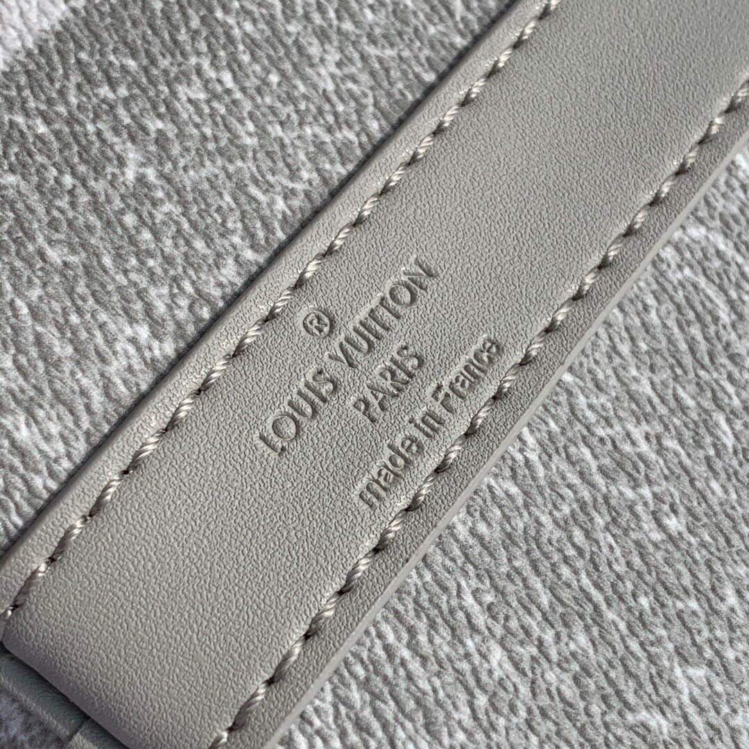 LV N50069 Louis Vuitton Keepall Bandouliere 50 Damier N50059 Stone Gray