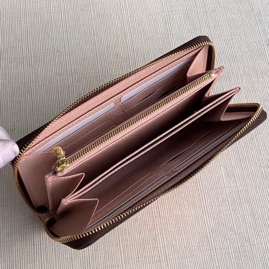 LV N69753 Louis Vuitton Zippy Wallet Brown