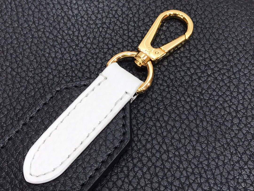 LV M57523 Louis Vuitton Capucines MM Handbag Black Blue