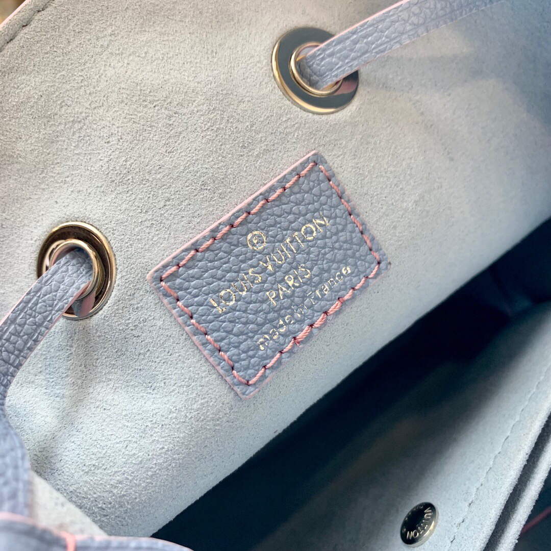 LV M46174 Louis Vuitton NONO BB Bucket Bag Blue