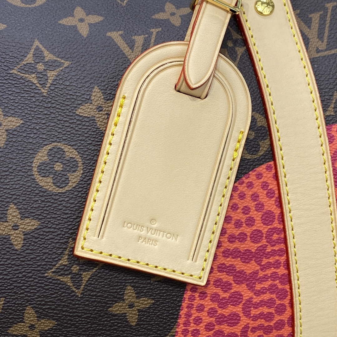 LV M46471 Louis Vuitton LV x YK Keepall Bandouli��re 45 Bag Monogram