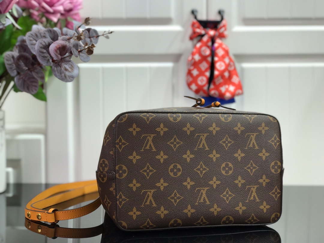 LV M44021 Louis Vuitton NONO MM Bag Monogram Yellow