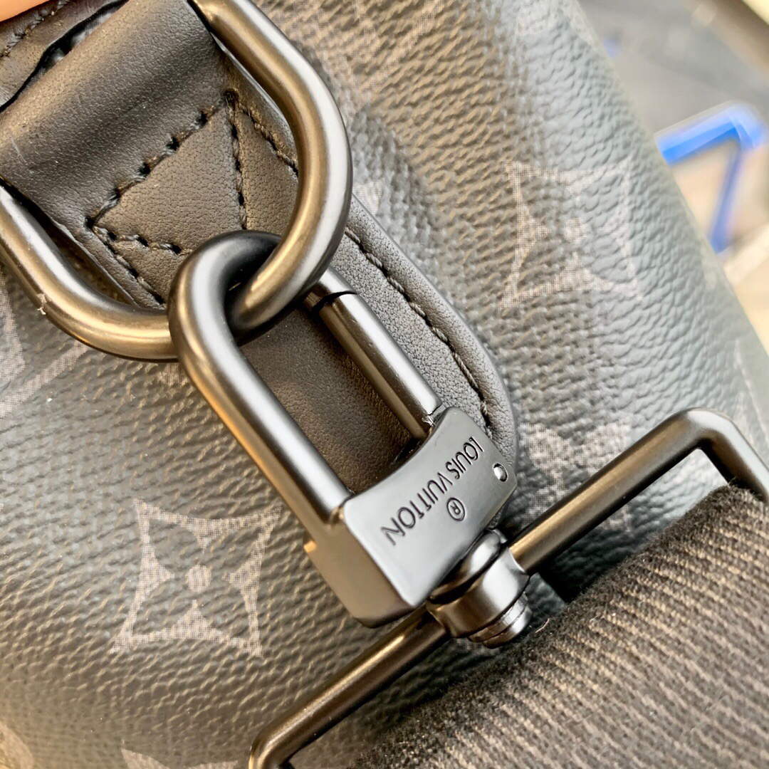 LV M45914 Louis Vuitton Saumur Tote Black