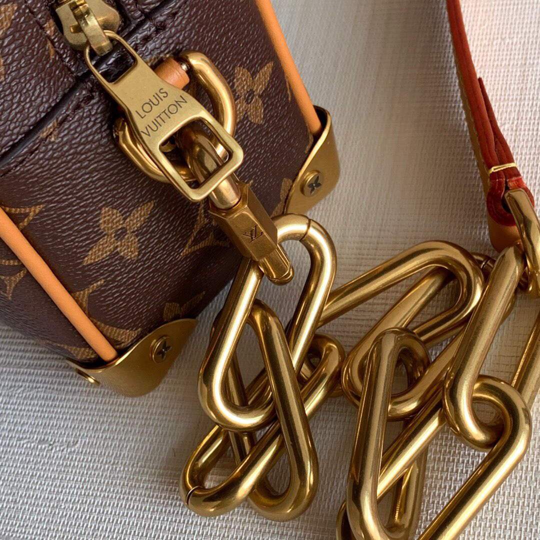 LV M68906 Louis Vuitton Mini Soft Trunk Monogram Bag