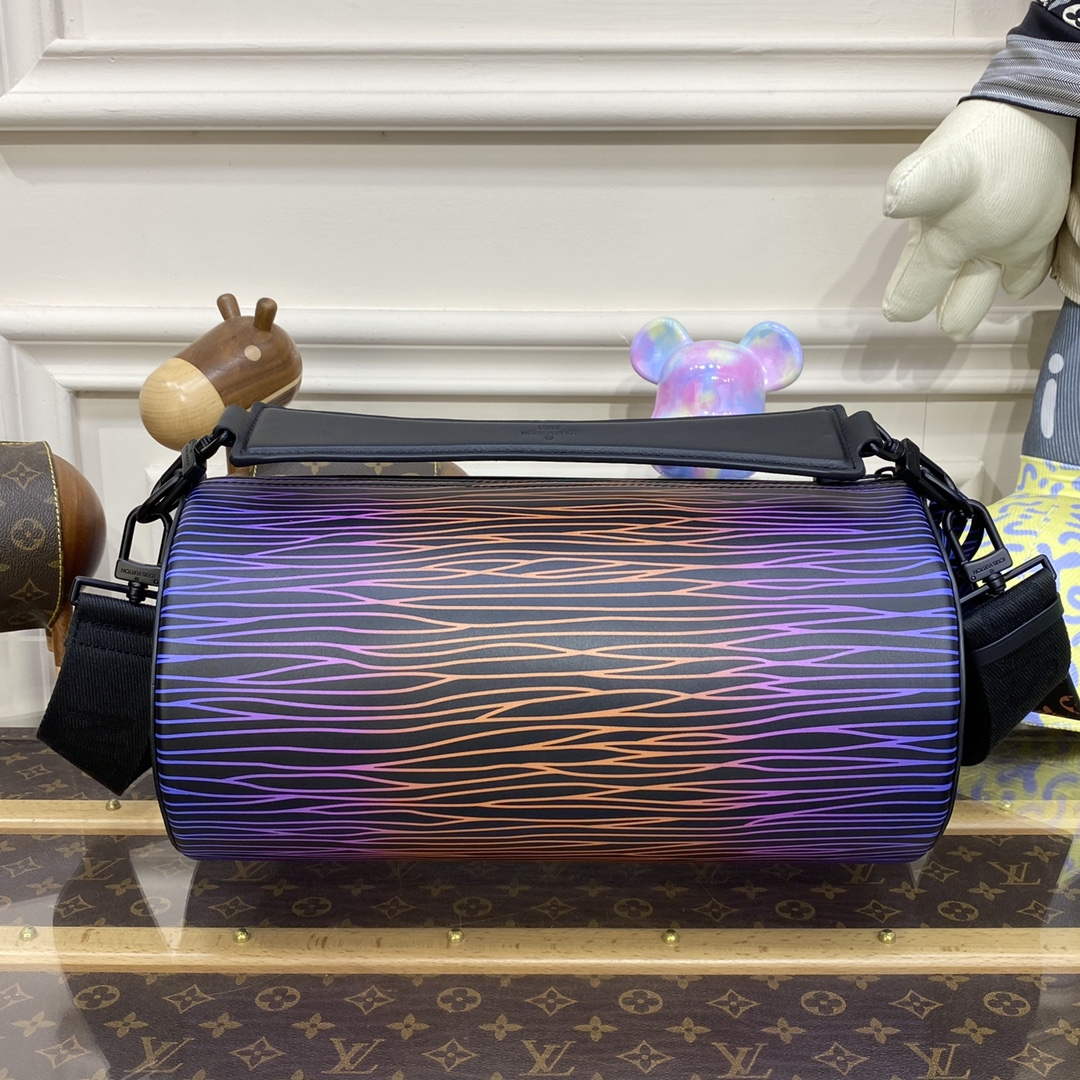 LV M23093 Louis Vuitton Soft Polochon Bag Gradient Electric Sun