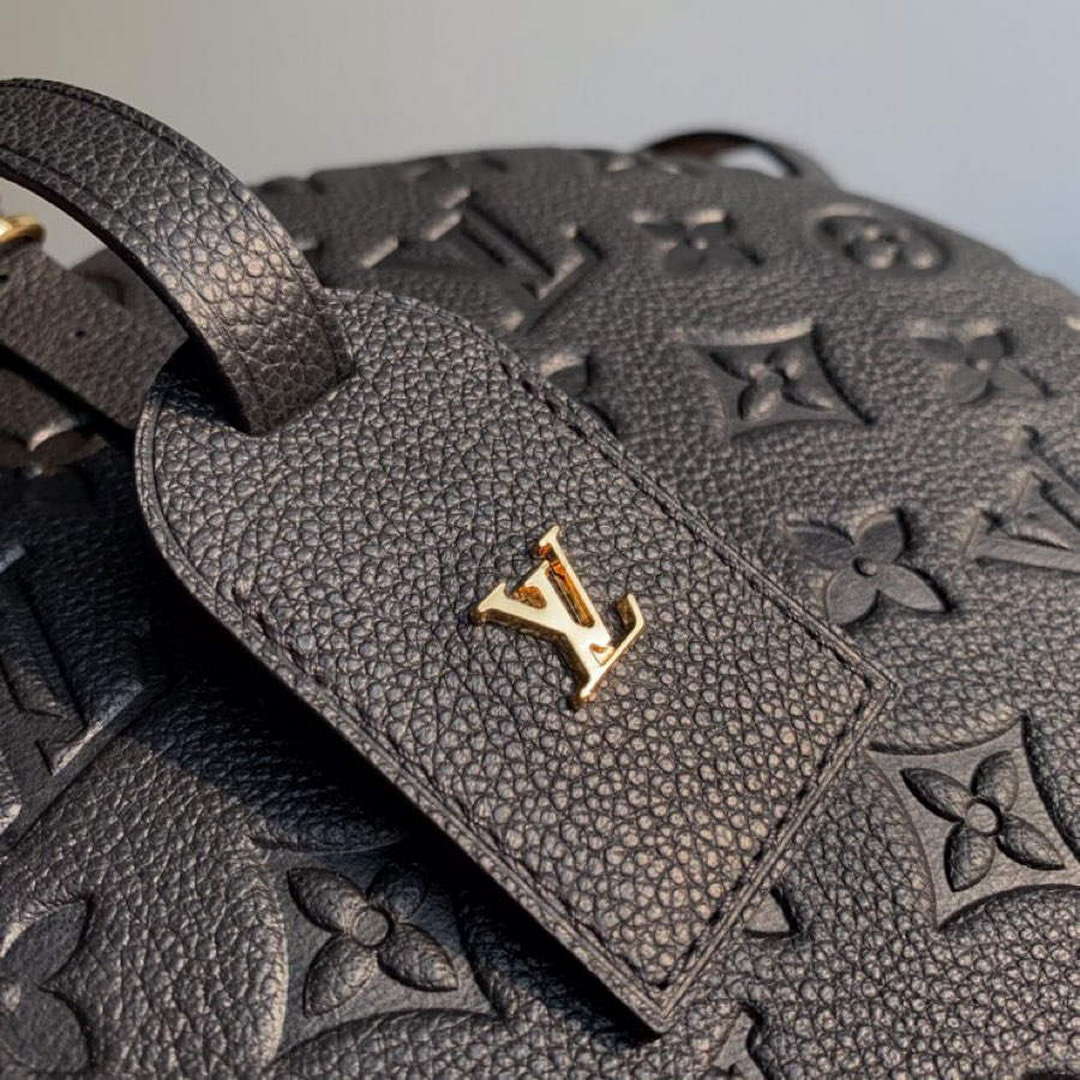 LV M45167 Louis Vuitton Boite Chapeau Souple Shoulder Bag Black