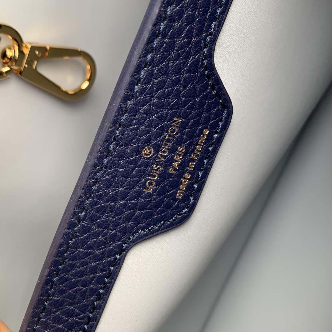 LV M23199 Louis Vuitton Capucines BB Handbag French Blue