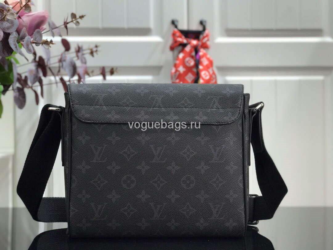 LV M44000 Louis Vuitton District PM Monogram Eclipse Canvas Bag