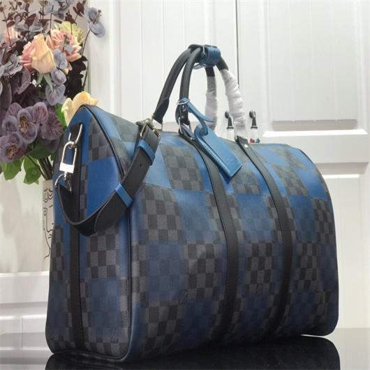 LV M40410 Louis Vuittona Keepall Bandouliere 50 M41416 Damier Graphite