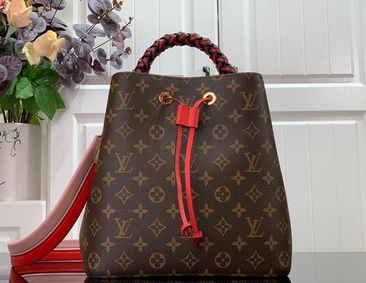 LV M44021 Louis Vuitton M44022 NONO Shoulder Bag Red