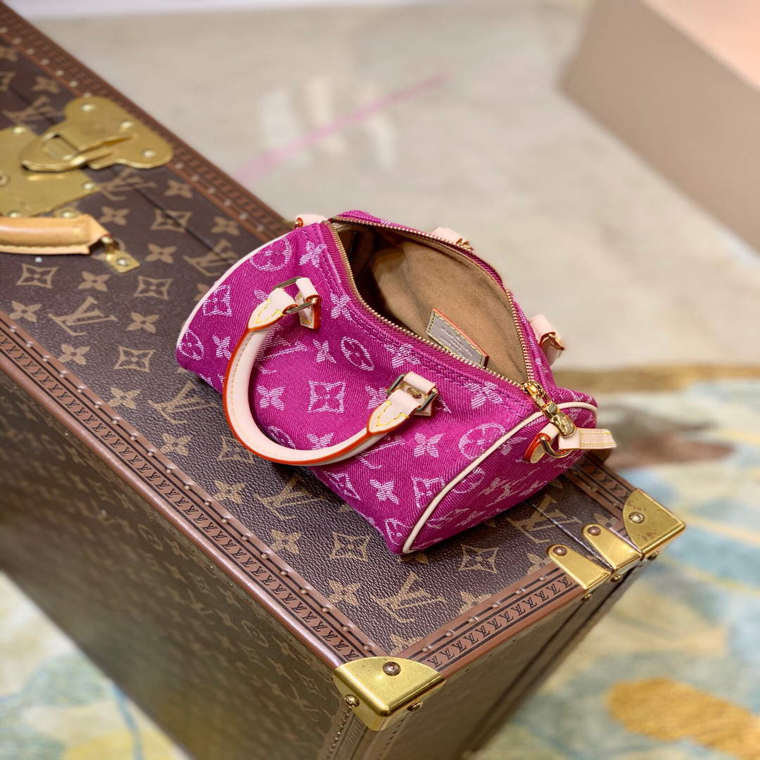LV M61252 Louis Vuitton Nano Speedy Bag