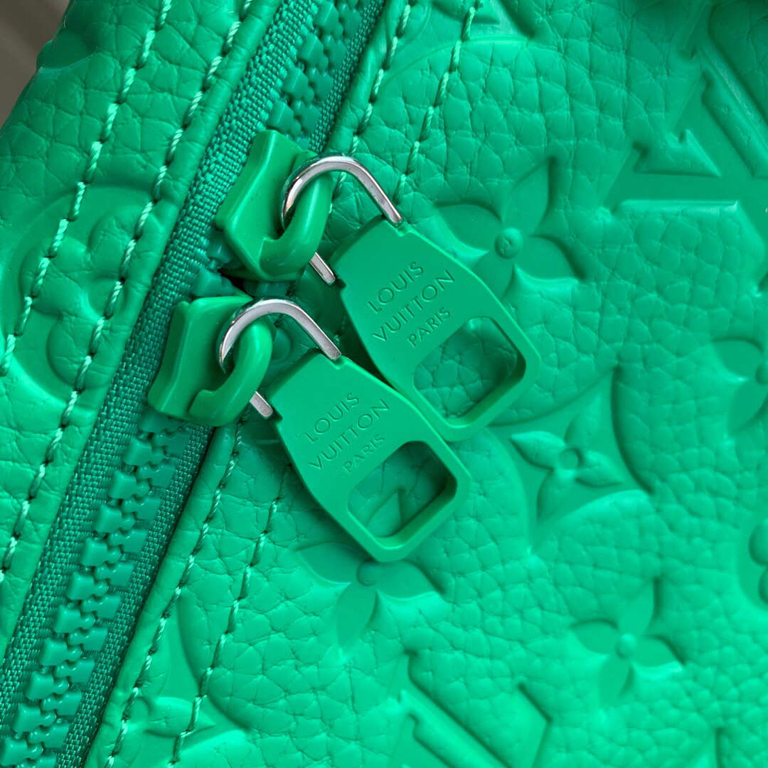 LV M20963 Louis Vuitton Keepall Bandouliere 50 Bag Minty Green