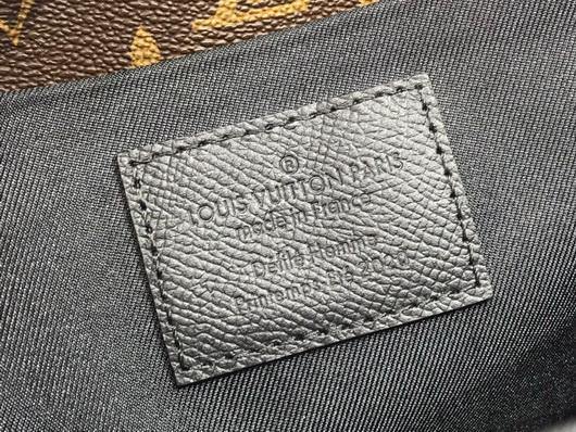 LV M30583 Louis Vuitton Pochette Voyage Steamer Bag Black
