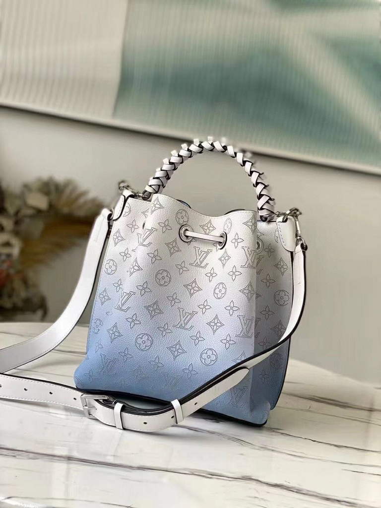 LV M57853 Louis Vuitton M58788 Muria Mahina M58483 Leather Blue