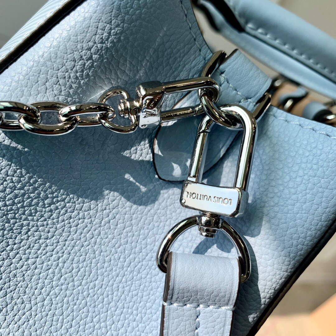 LV M59950 Louis Vuitton Marelle Tote BB Blue