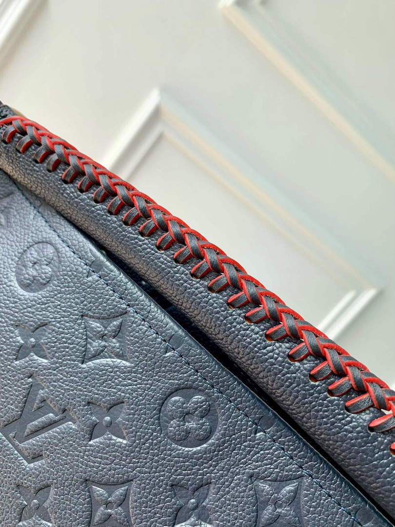 LV M41066 Louis Vuitton Artsy MM Handbag Black Red