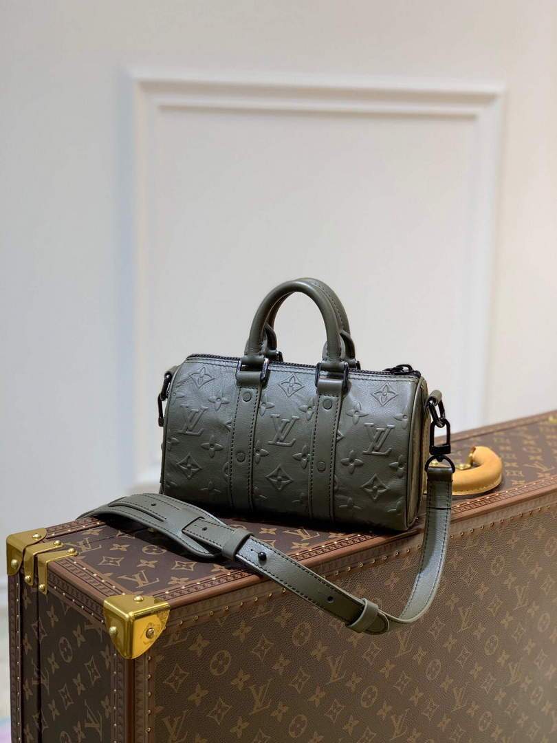 LV M57961 Louis Vuitton Keepall XS Handbag M57960 Khaki