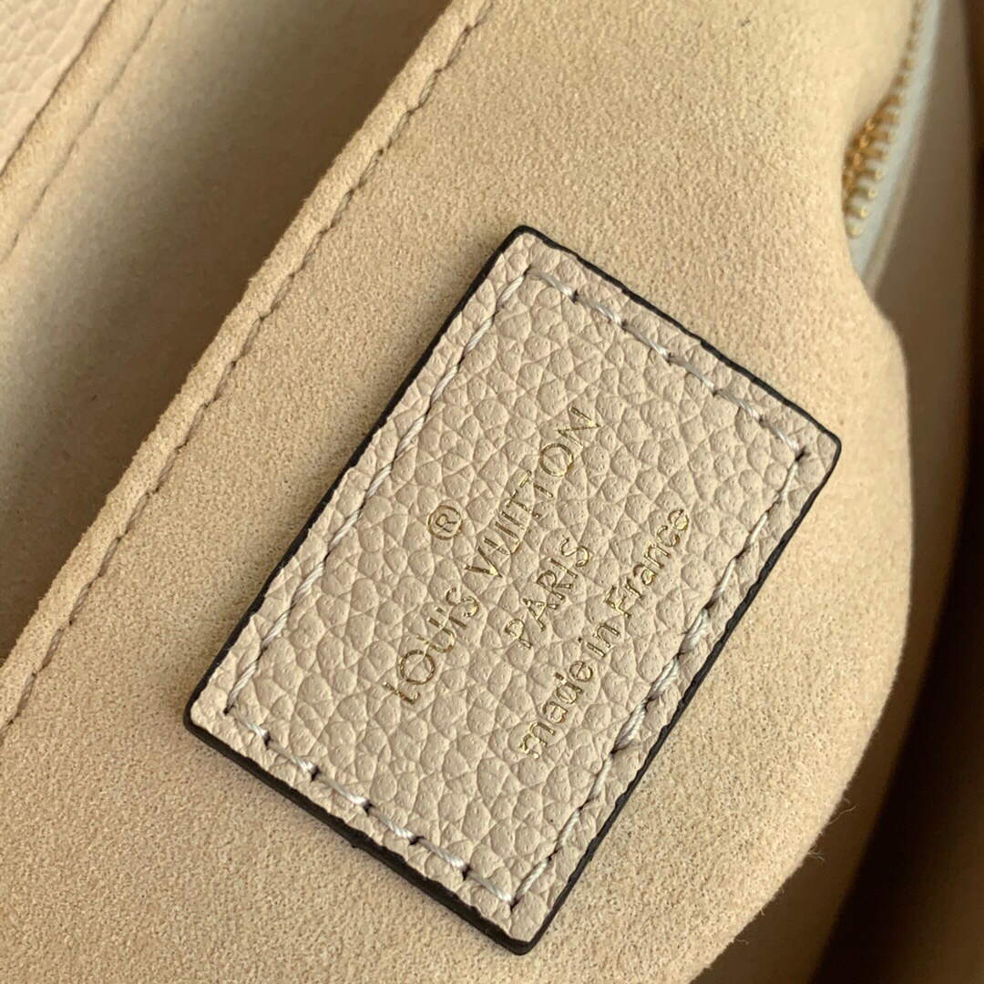 LV M46041 Louis Vuitton Madeleine MM Handbag Cr��me Beige