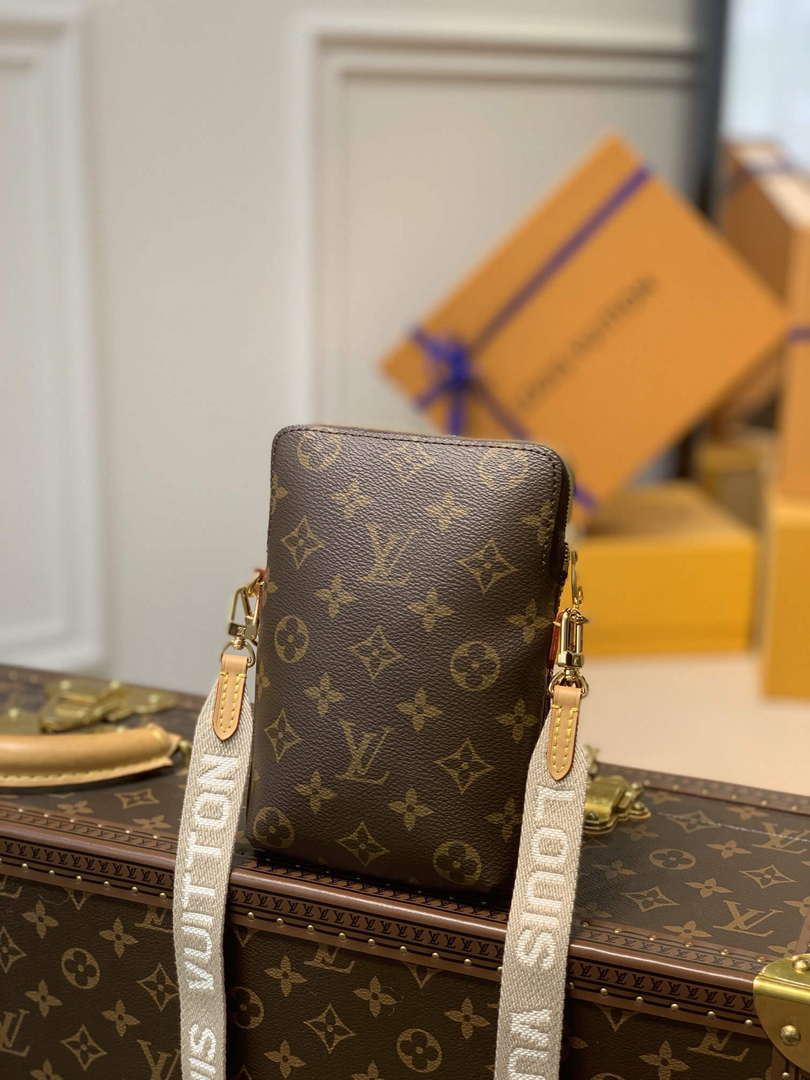 LV M80746 Louis Vuitton Utility Phone Pocket Shoulder Bag