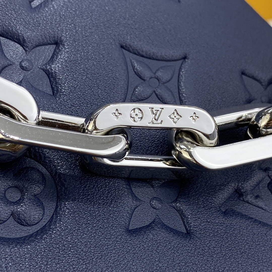 LV M21282 Louis Vuitton Coussin PM Bag Marine Blue