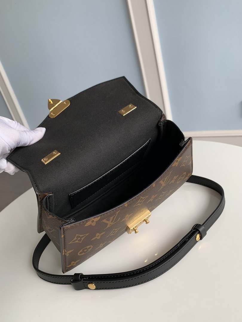 LV M46548 Louis Vuitton Tilsitt Monogram and Monogram Reverse