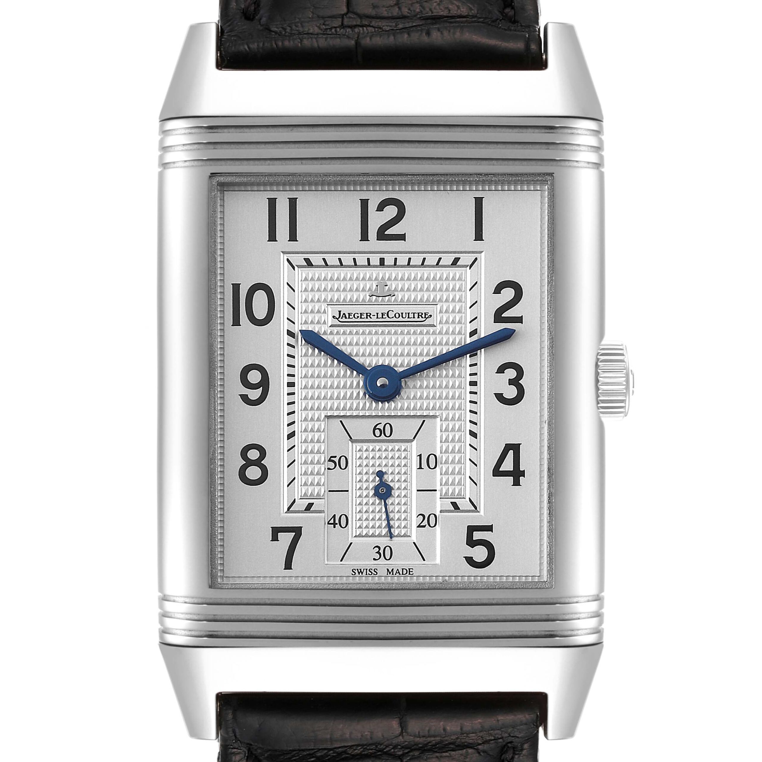 Jaeger LeCoultre Reverso Grande Steel Mens Watch 273.8.04 Q3738420