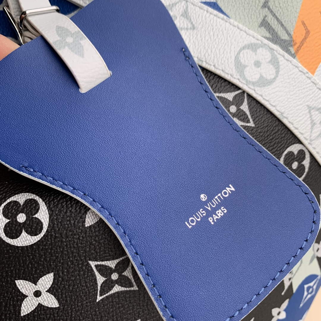 LV M23160 Louis Vuitton Keepall Bandouli��re 45 Multicolor