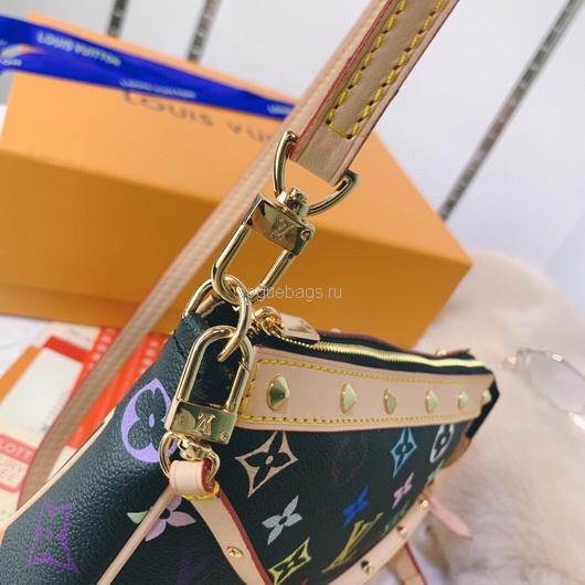 LV M92649 Louis Vuitton Pochette Small Hand Bag in mutlicolor