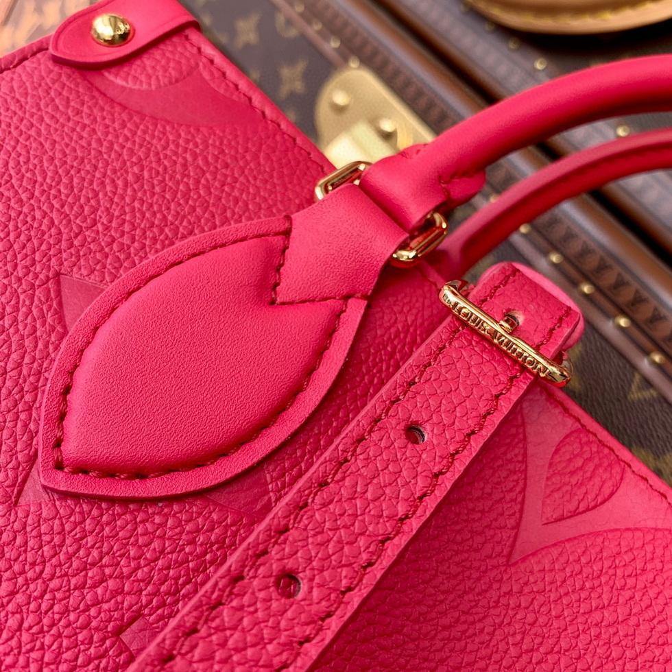 LV M45660 Louis Vuitton Onthego Pm Tote M45653 Bag Red