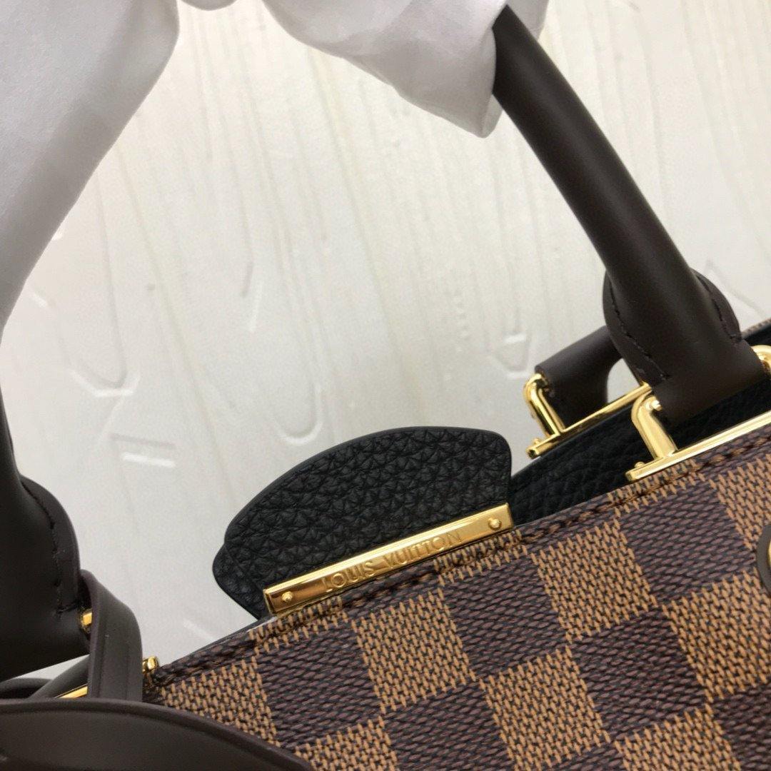LV N41673 Louis Vuitton N41674 Brittany BB Tote Damier Ebene Black
