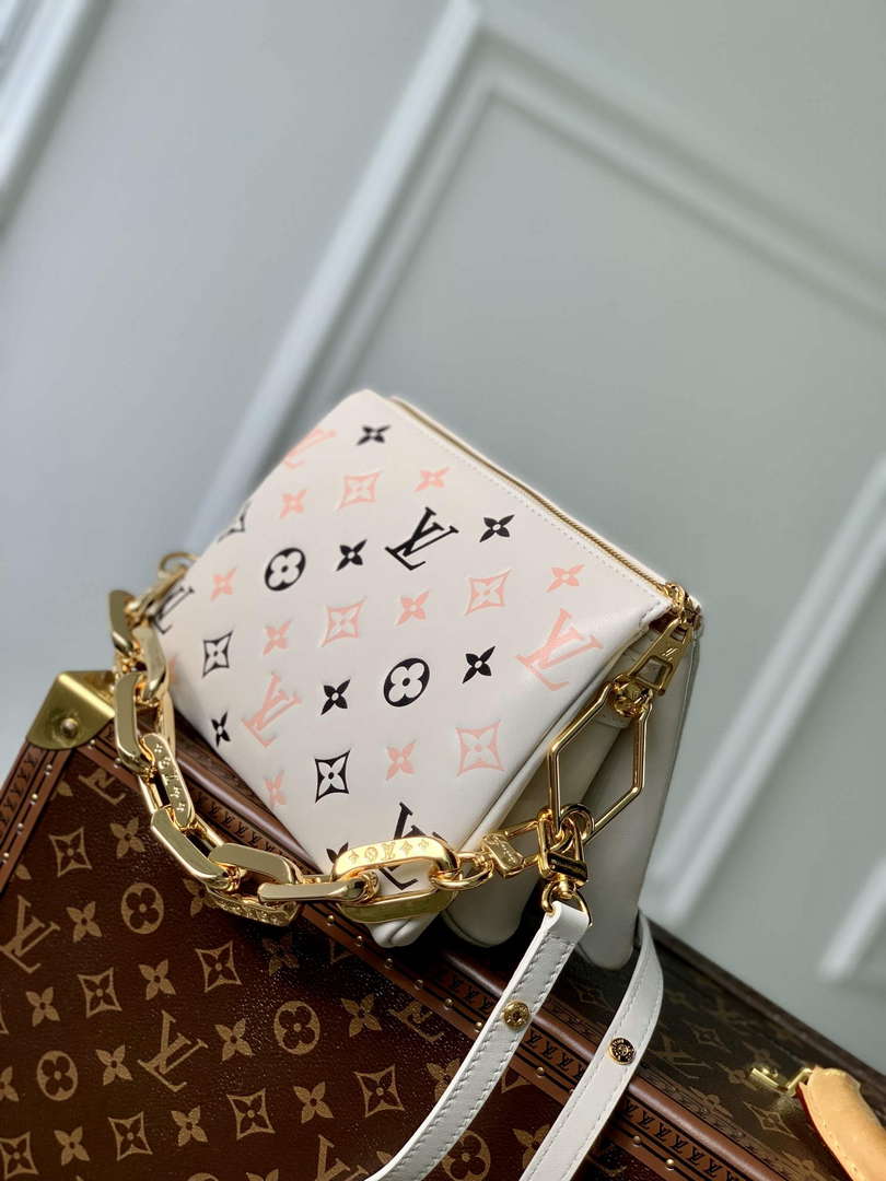LV M22954 Louis Vuitton Coussin Mini Handbag Beige