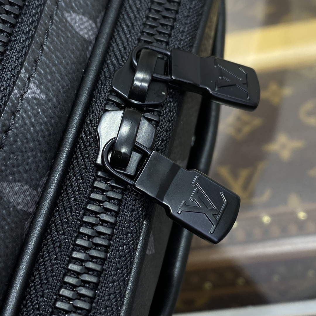 LV M82542 Louis Vuitton Nano Alpha Bag Black