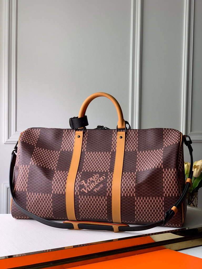 LV N40360 Louis Vuitton M41416 Keepall Bandouliere 50 Brown
