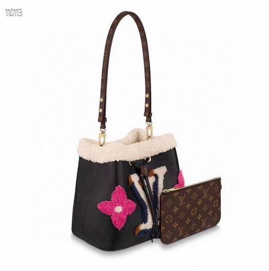 LV M56963 Louis Vuitton M56958 Neonoe MM Bag Black