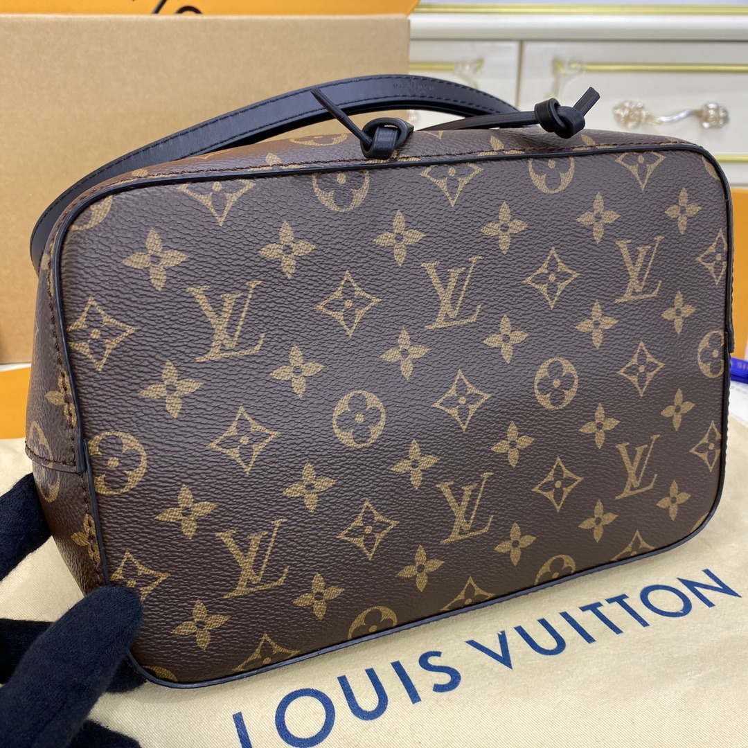 LV M44020 Louis Vuitton NONO MM Bag Monogram Black