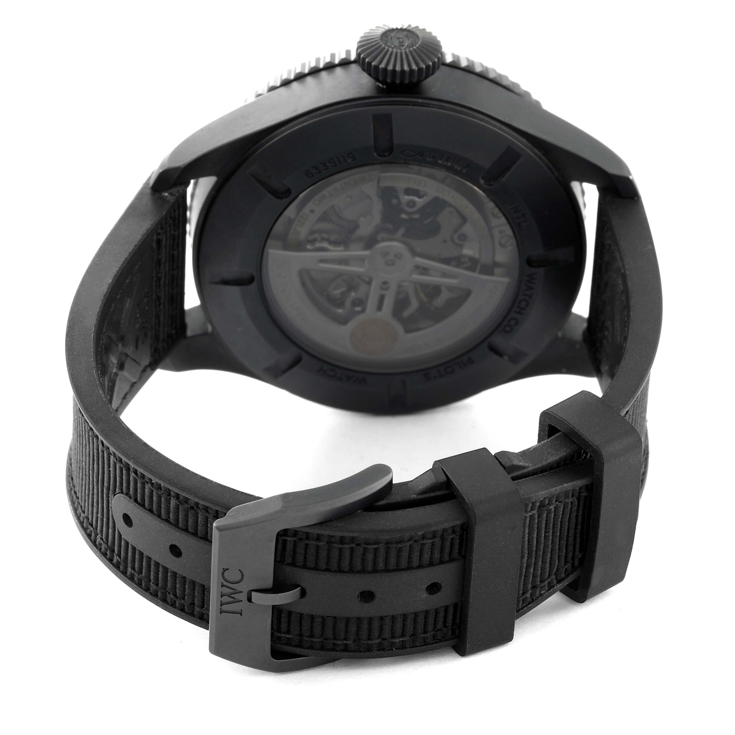 IWC Pilots Timezoner Top Gun Ceratanium Mens Watch IW395505 Box Card